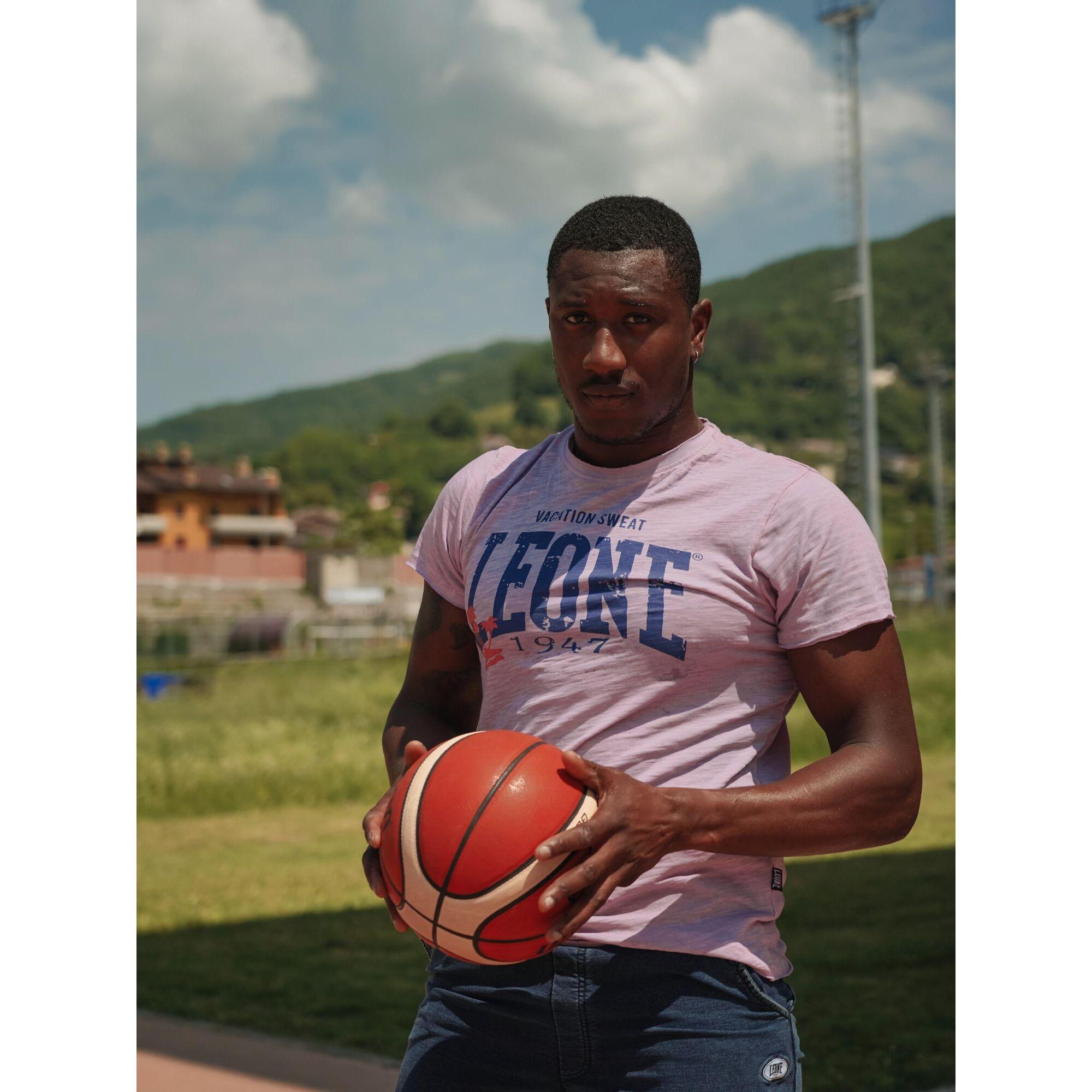 T-shirt da uomo effetto slavato Beach