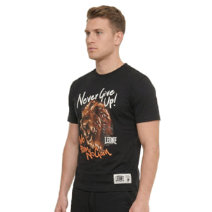 Camiseta de manga corta para hombre con estampado gráfico