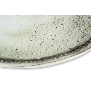 Servizio piatti 12 pezzi Excelsa Afrodite, ceramica, effetto reattivo, multicolore