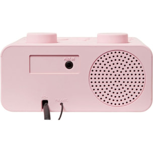 Radio réveil MUSE M-17 CPK rose