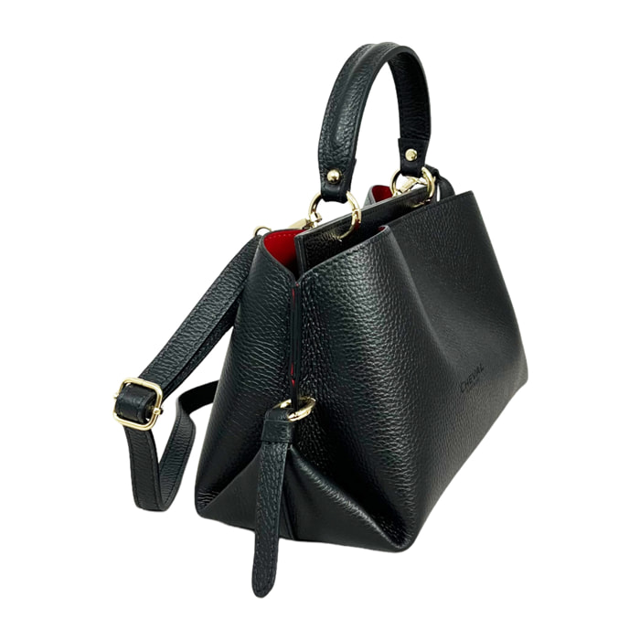 Bolso de Mano Cheval Firenze Bianca Mini Negro