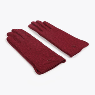 Guanti Logo Ricamato