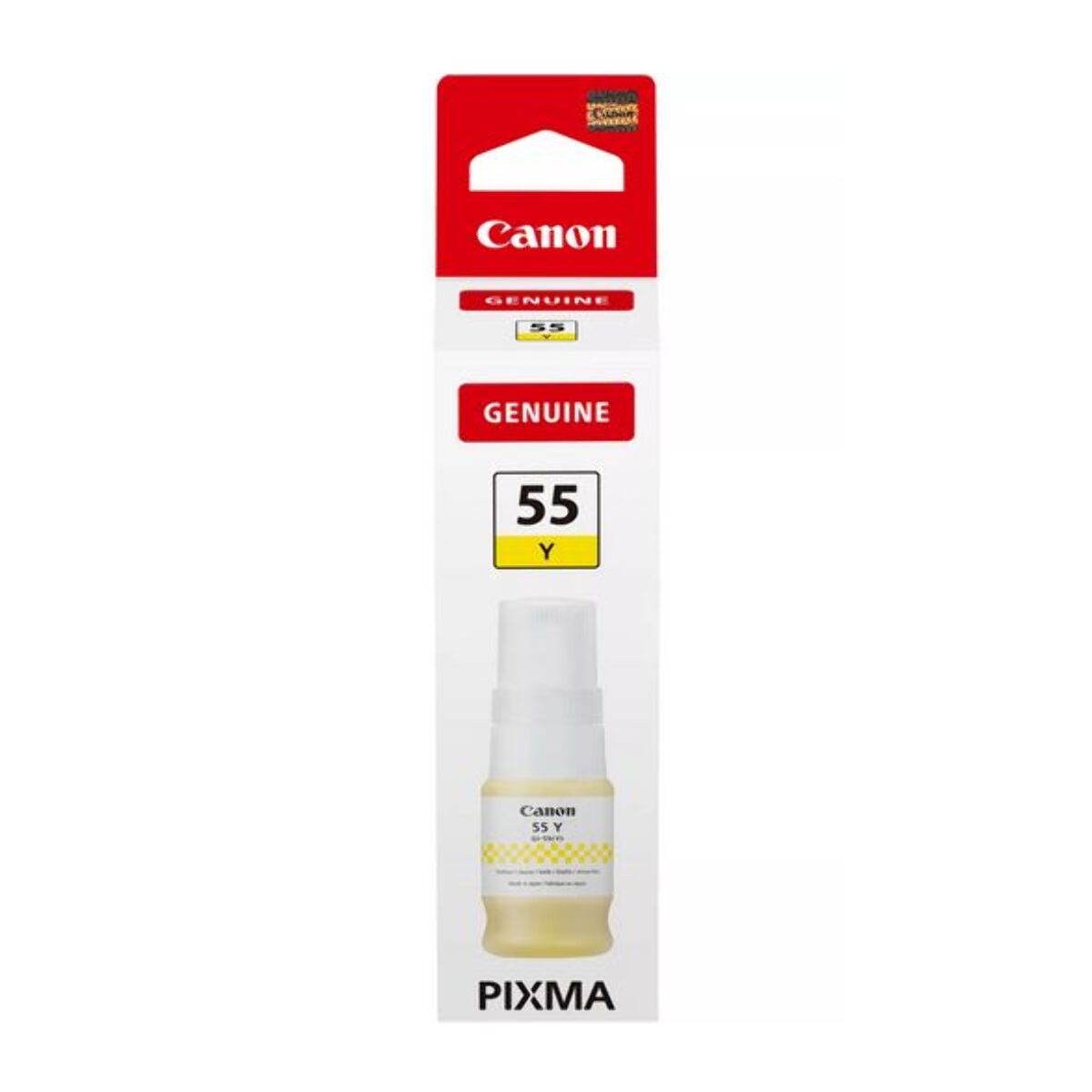 Cartouche d'encre CANON Bouteille d'Encre GI-55 Jaune (Yellow) - 4720C001