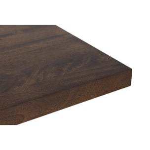 Mesas de Comedor de Madera Maciza de Mango 200 Cm Estilo Rústico Moderno
