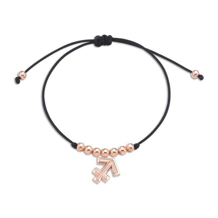 Bracciale Hiriwa 925 Zodiaco Sagittario Argento Rosè