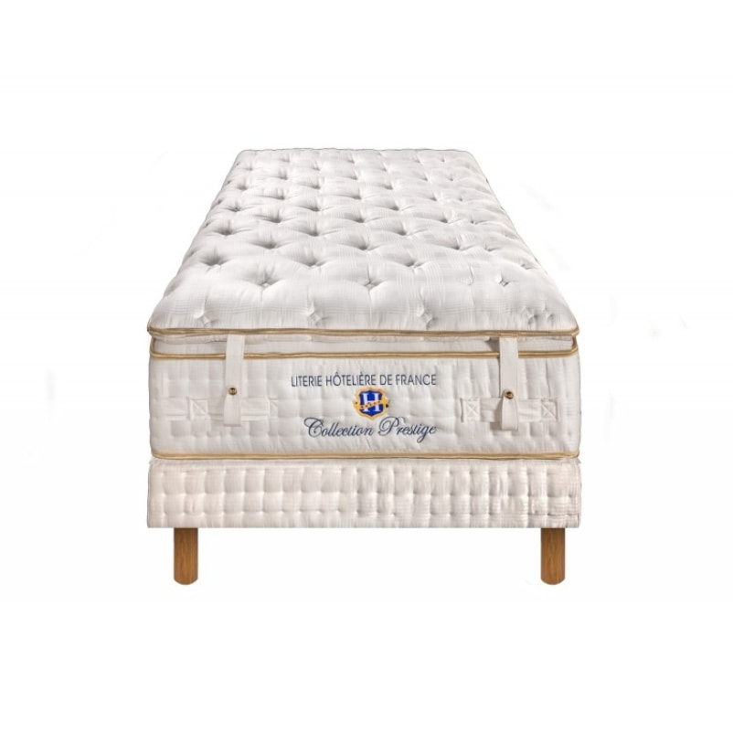 ENSEMBLE Prestige - Matelas 1 Place + 1 Sommier