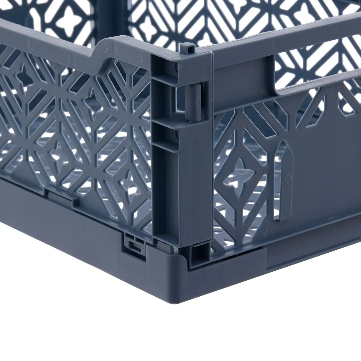 Cagette pliable Arry 30x20cm bleu