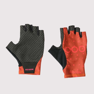 Guantes de ciclismo unisex ECOON Ventoux - Rojo