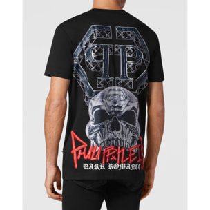 PHILIPP PLEIN T-Shirt Round Neck SKULL