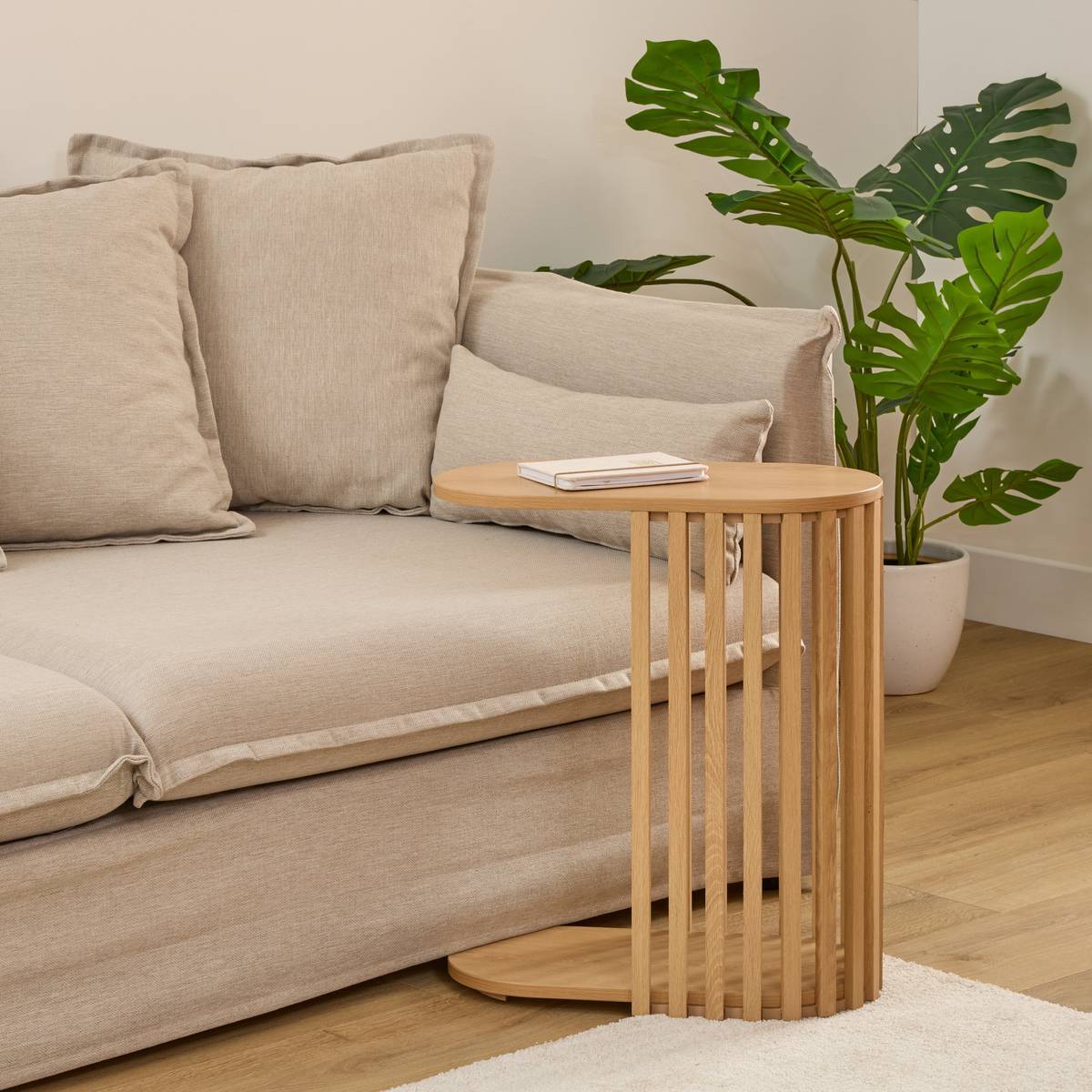 Bout de canapé Slat 49,5x26x56cm