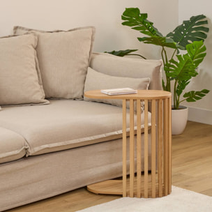 Bout de canapé Slat 49,5x26x56cm