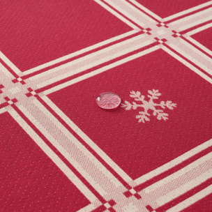 Nappe anti-taches réversible jacquard 33742E