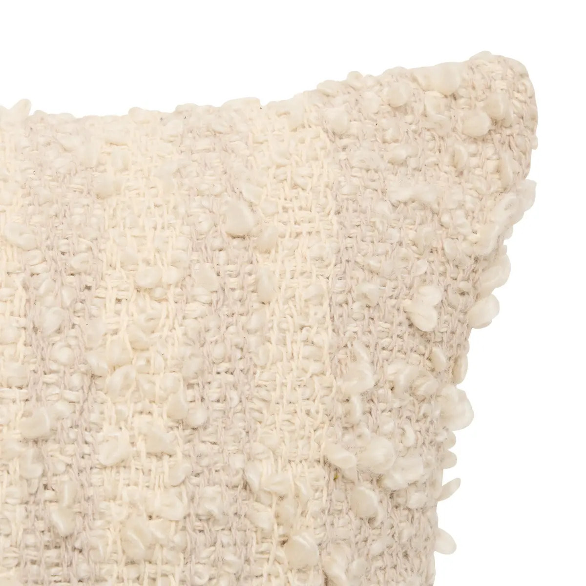 Coussin Beryl rectangulaire 30x50cm beige