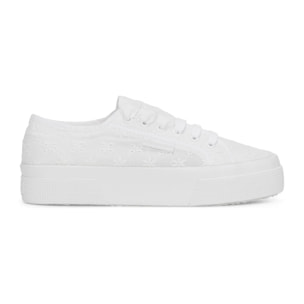 Superga - Scarpe da donna Donna Bianco - 2740 FLOWER SANGALLO