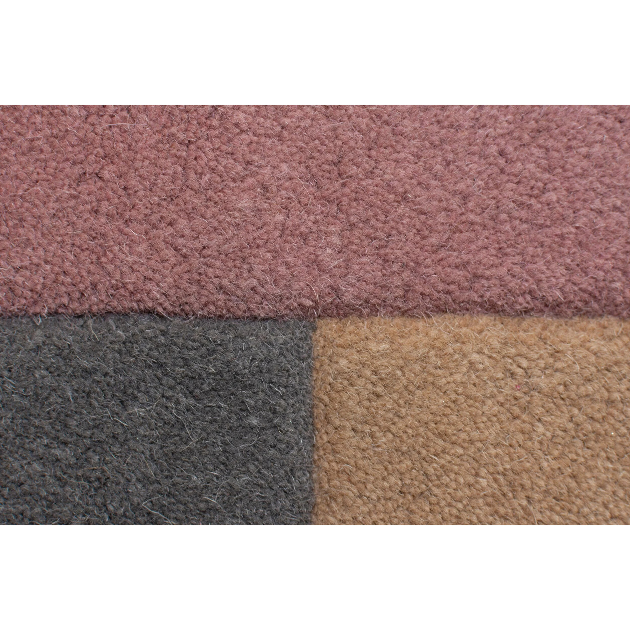 Tapis graphique en laine COLLAGE