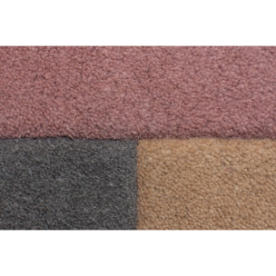 Tapis graphique en laine COLLAGE