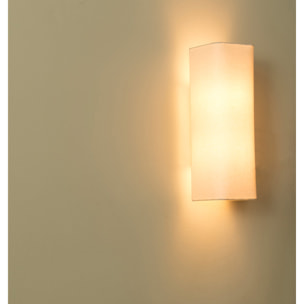 COTTON RCT Lampe applique beige horizontal 2L
