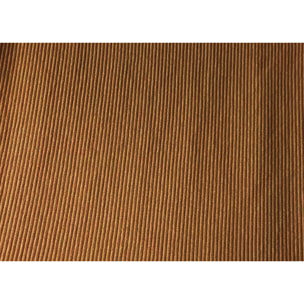 Copridivano Copriseduta Sofà Elasticizzato Smile Tinta Unita Marrone