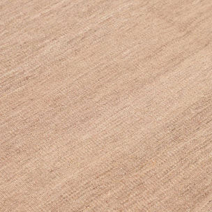 Tapis kilim, faux uni authentique, tissé à plat en laine