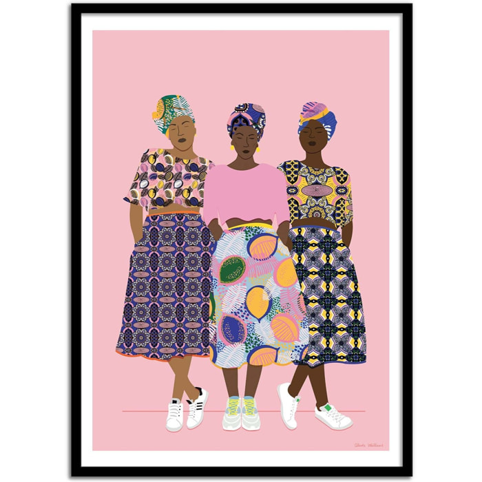 Affiche - GRLZ BAND - Céleste Wallaert