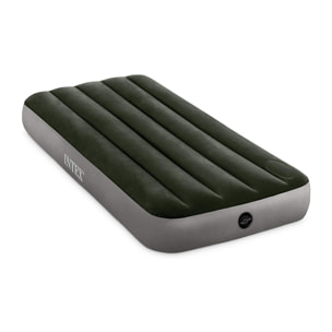 Intex Materasso Dura-Beam Downy Singolo con Pompa a Pedale, 99x191x25 cm