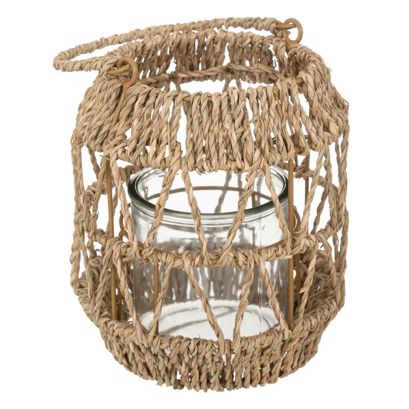 Lanterne rotin H18cm