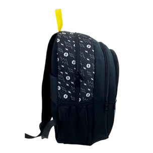 Pokemon Pikachu Mochila Primaria con doble compartimento adaptable a carro.