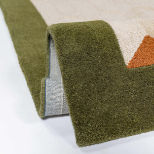 Tapis en laine à bordure APEX
