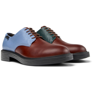 Scarpe stringate - CAMPER Dean Twins - Grigio - Pelle liscia