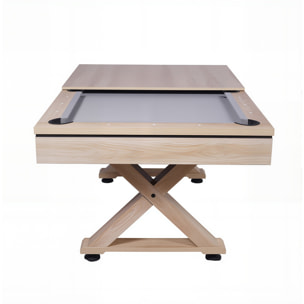Table multi-jeux ping-pong et billard en bois ARIZONA
