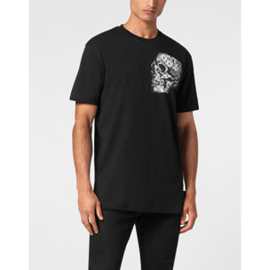 PHILIPP PLEIN Camiseta de cuello redondo y manga corta SKULL