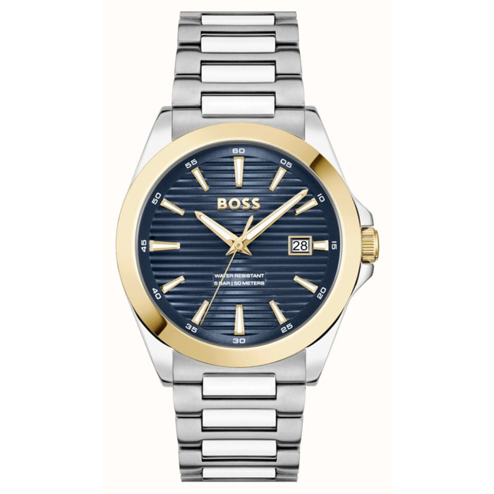 Reloj Hugo Boss 1514301 Hombre Analogico Cuarzo con Correa de Acero inoxidable