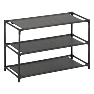 Range-chaussures en plastique 57x25cm