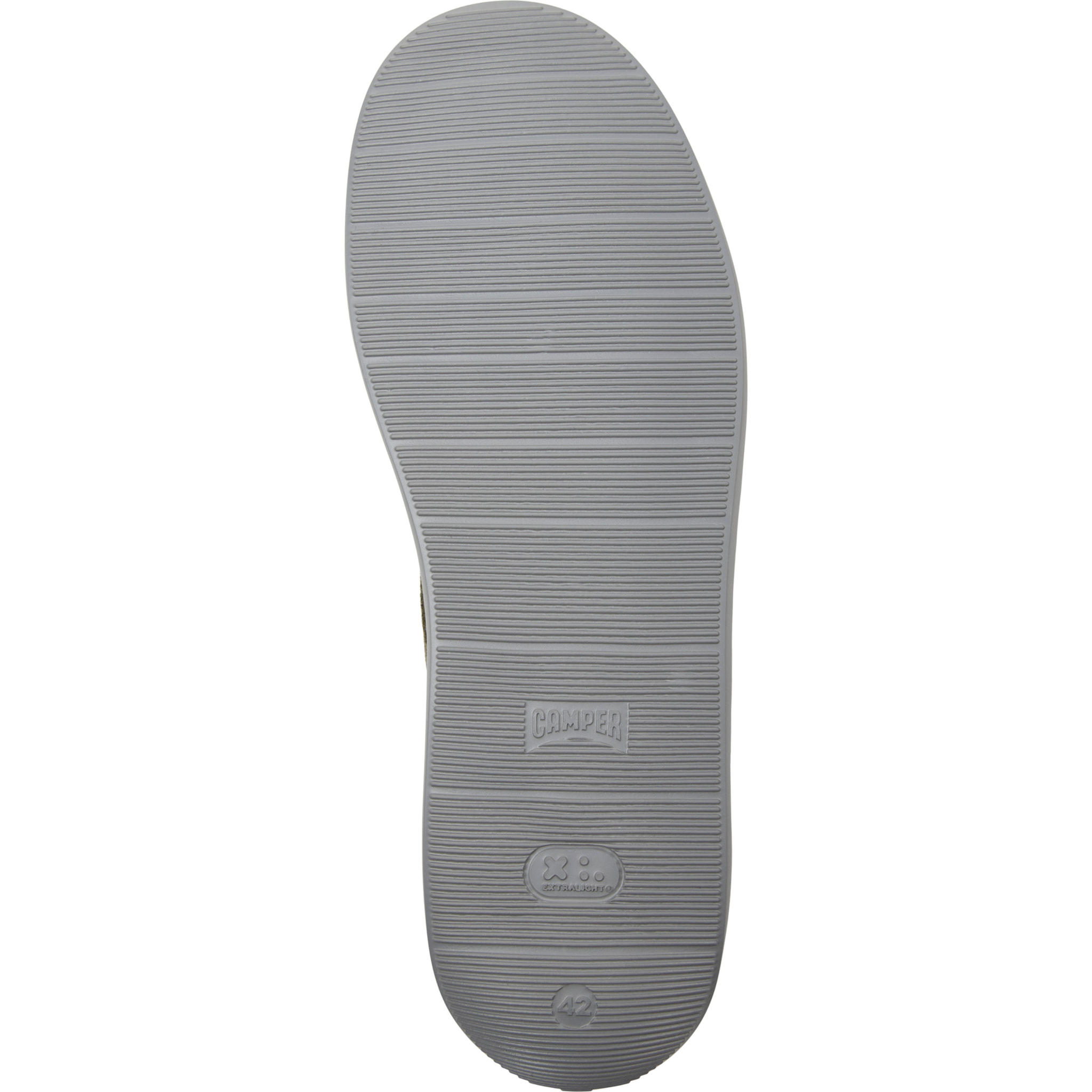 Zapatos de cordones - CAMPER Wagon - Verde - Piel de ante