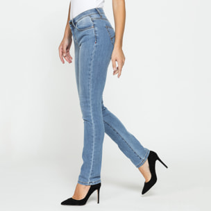 JEANS DONNA CINQUE TASCHE REGULAR FIT IN DENIM STRETCH 12,2oz