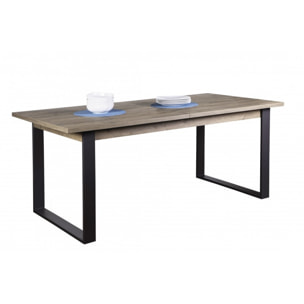 Table extensible en bois & métal 180/240 - FABRIC