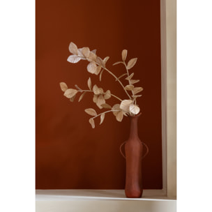 J-Line vase - aluminium - terracotta - large