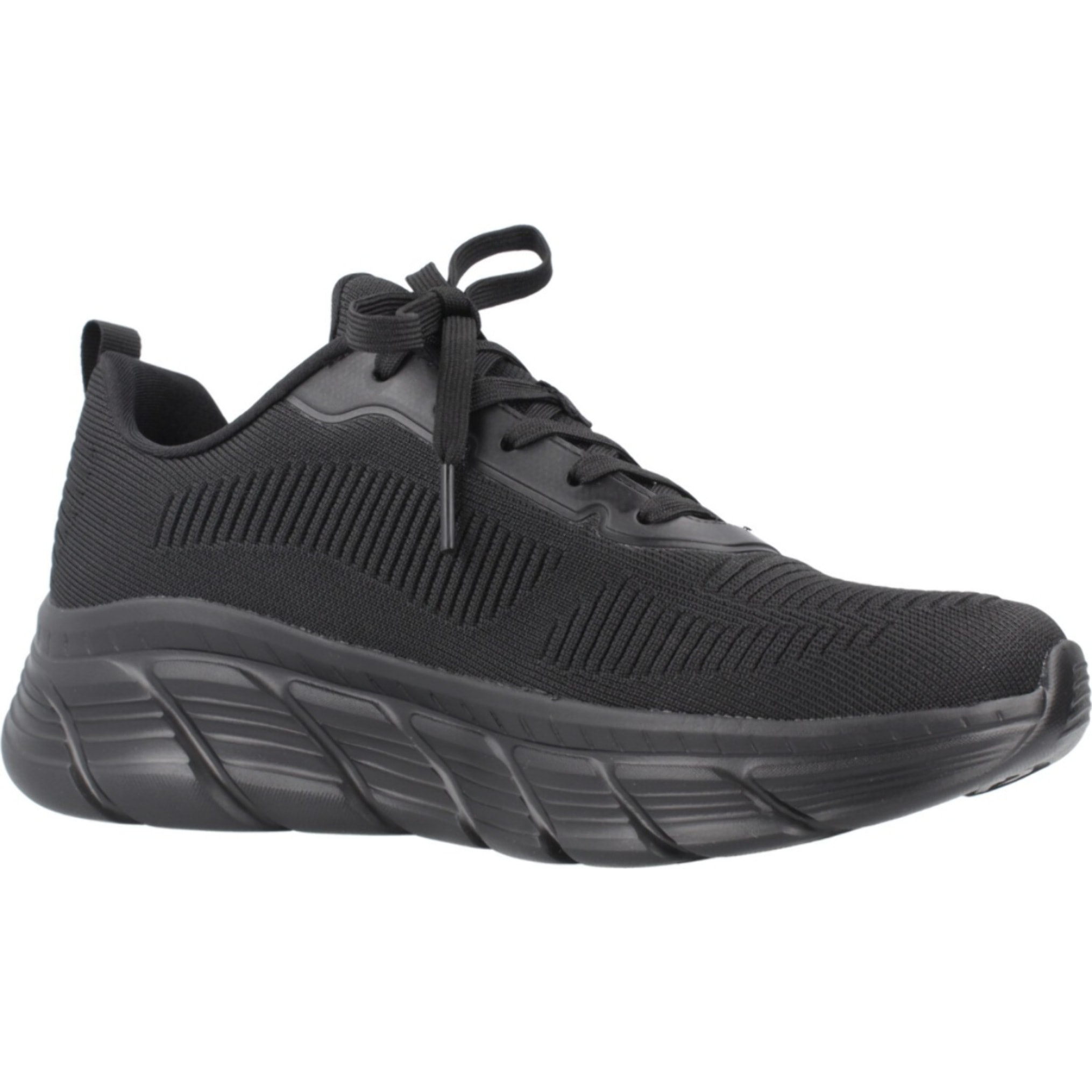 Sneakers De  Mujer Bobs B Flex Hi Flying Hi Negro