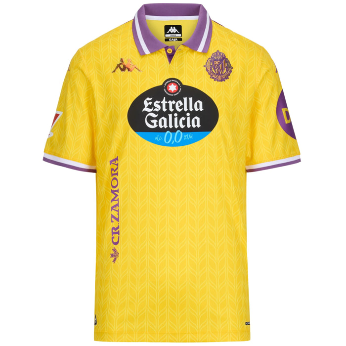 Maglie gioco Kappa Uomo Kombat 2026 Third Real Valladolid Giallo