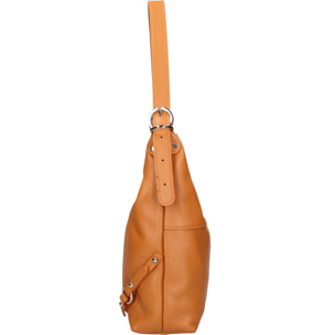 Borsa a spalla da donna - Modello Fiorenza Lux - Vera pelle - 30.0 x 30.0 x 9.0 cm