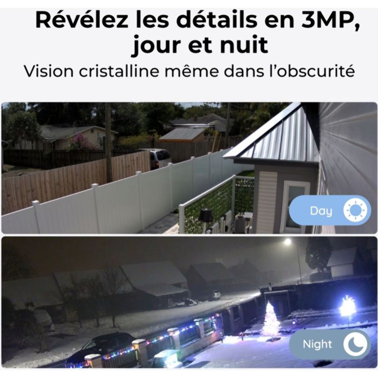 Caméra de surveillance REOLINK B310 Blanche + panneau solaire