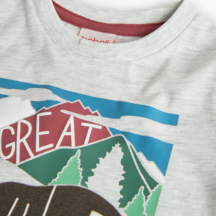 Camiseta punto de bebé niño -BCI