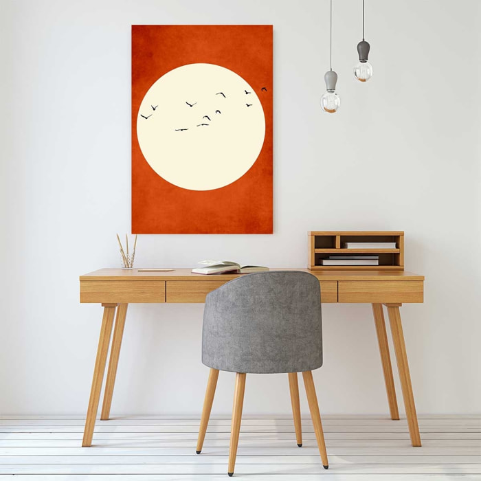 Tableau illustration Chaleur rouge Tableau alu Dibond