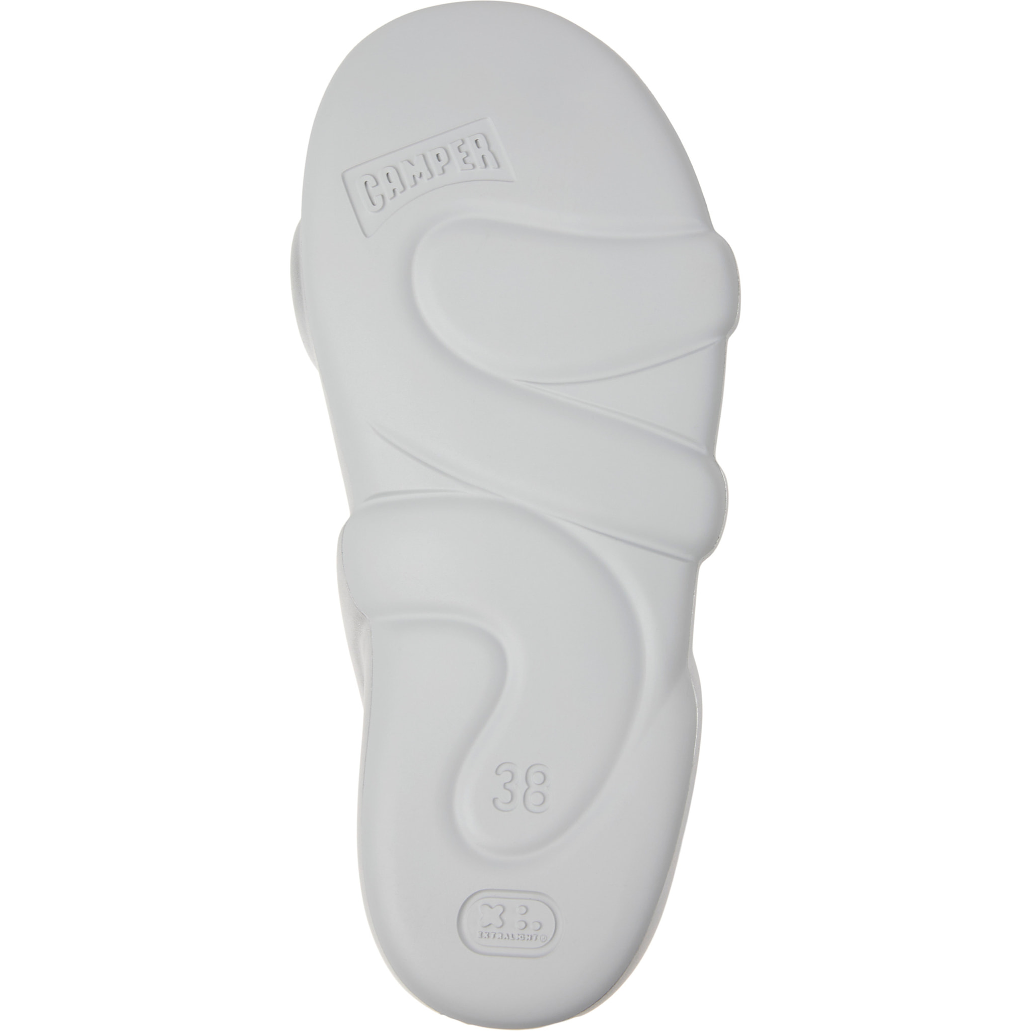 Sandali - CAMPER Kobarah Flat - Grigio - Sintetico