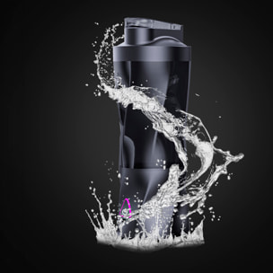 Batidora portátil HD-10 de 650 ml con potente motor de 360W, con batería recargable de 6000mAh.