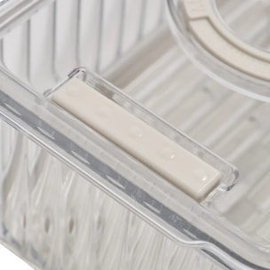 Organiseur réfrigérateur Streaks transparent