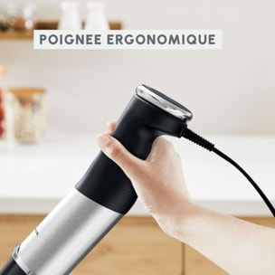 Mixeur MOULINEX Quickchef+ 3 en 1 noir DD673810