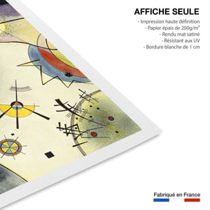 Affiche Clear Connection par Wassily Kandinsky Affiche seule