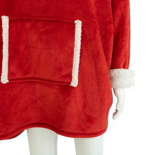 Plaid manche rouge L-XL