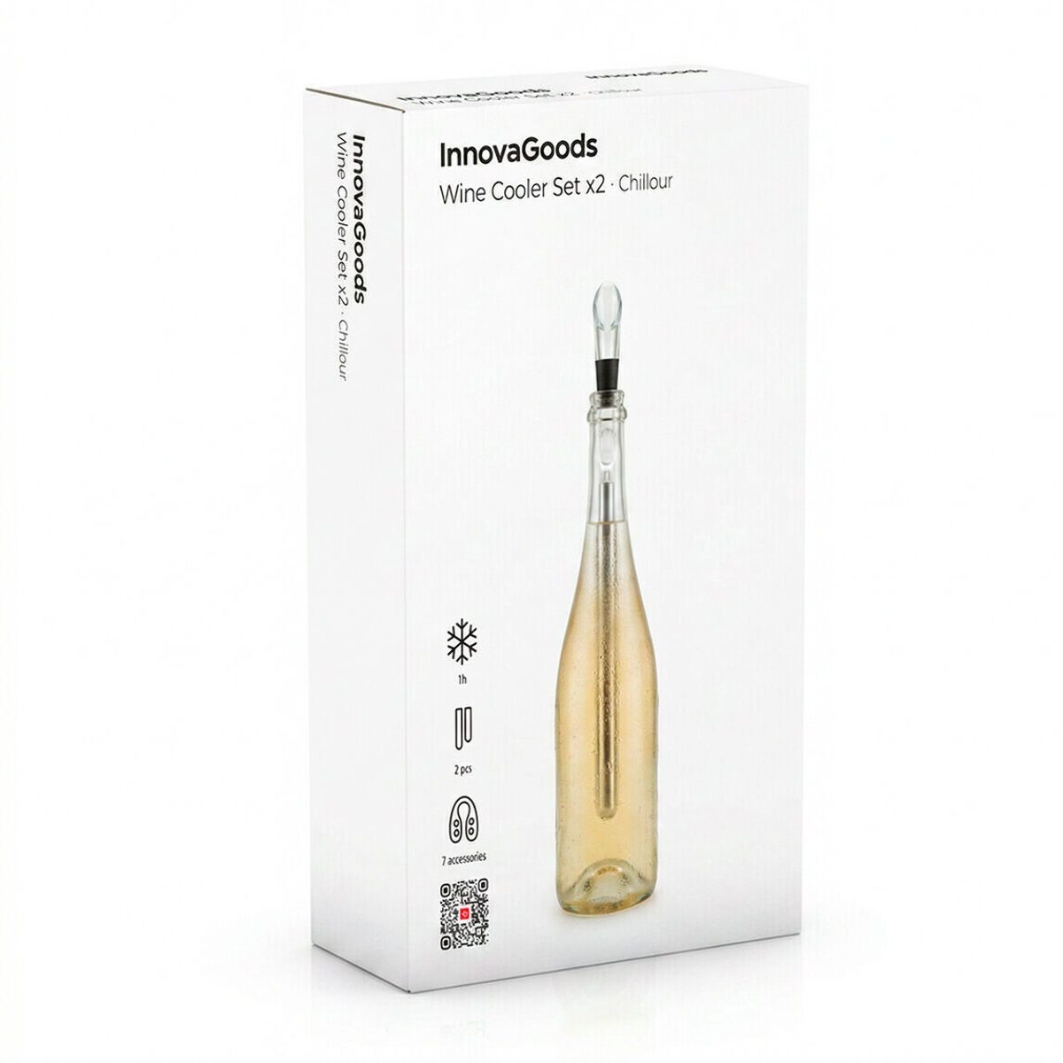 Set d'Accessoires pour Vin Chillour InnovaGoods 7 Pièces